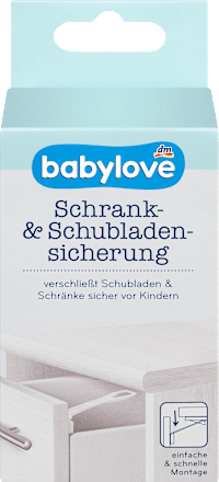 Schrank- und Schubladensicherung, 3 St