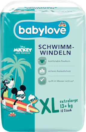Schwimmwindeln Disney Gr. Extralarge (13+ kg), 12 St