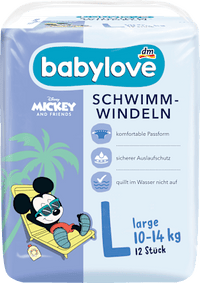 Schwimmwindeln Disney Gr. Large (10-14 kg), 12 St