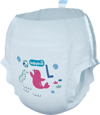 Zwemluiers maat L (10-14 kg), 12 stuks