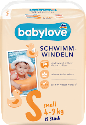 Schwimmwindeln Gr. S (4-9 kg), 12 St