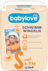 Schwimmwindeln Gr. S (4-9 kg), 12 St