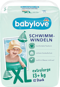Schwimmwindeln Gr. XL (13+ kg), 12 St