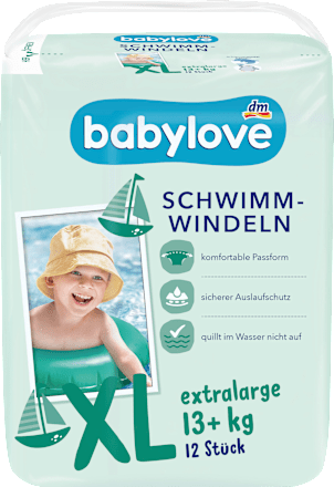 Schwimmwindeln Gr. XL (13+ kg), 12 St