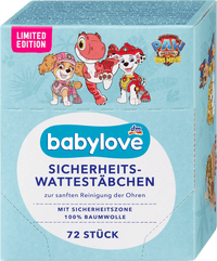 babylove Coton-tiges de sécurité, 72 pcs