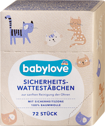 Sicherheits-Wattestäbchen, 72 St