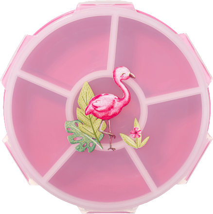 Snackteller pink Flamingo, 1 St