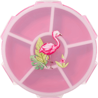 Snackteller pink Flamingo, 1 St