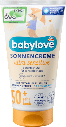 Sonnencreme Baby sensitiv, LSF 50+, 75 ml