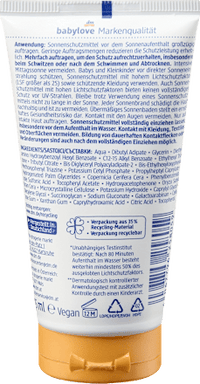 Sonnencreme Baby sensitiv, LSF 50+, 75 ml