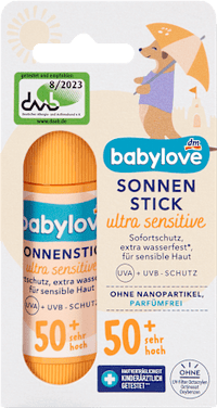 Sonnenstick Bab & Kind sensitiv, LSF 50+, 20 g