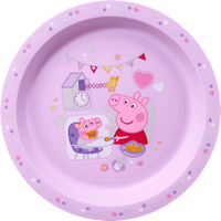 Teller flieder, Peppa Pig, 1 St