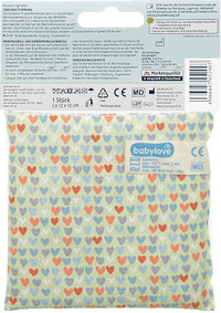 Druivenpitkussen hartjes, 1 stuk