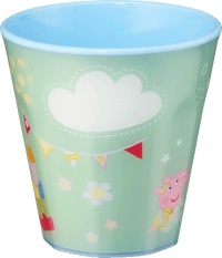 Trinkbecher 9-Kant grün, Peppa Pig, 1 St