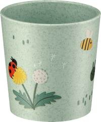 Trinkbecher grün, Gartentiere, ab 6. Monat, 1 St