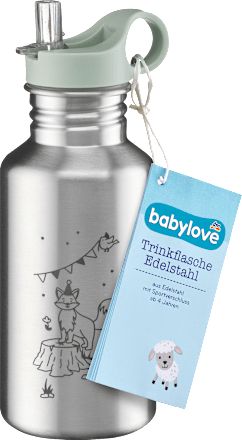 Trinkflasche Edelstahl/mintgrün, 500 ml, 1 St