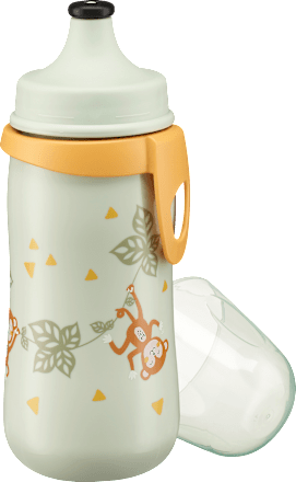 Trinkflasche Kinder grün  Affe, 330 ml, 1 St