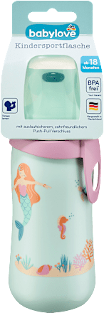 Trinkflasche Kinder mintgrün, 330 ml, 1 St