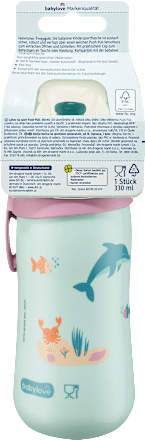 Trinkflasche Kinder mintgrün, 330 ml, 1 St
