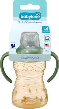 Trinklernbecher gelb, ab 6. Monat, 260 ml, 1 St