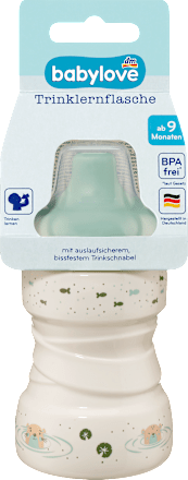 Drinkfles beige, 260 ml, 1 stuk