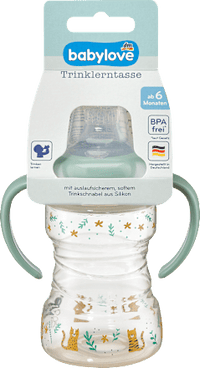 Trinklernflasche grün 260 ml, 1 St babylove