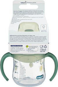 Drinkfles met brede hals, groen, 150 ml, 1 stuk