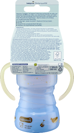 Trinklerntasse Tag & Nacht blau, ab 6. Monat, 260 ml, 1 St