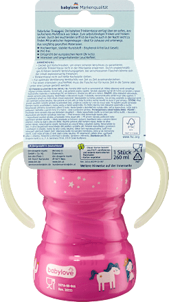 Trinklerntasse Tag & Nacht pink, ab 6. Monat, 260 ml, 1 St
