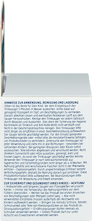 Trinksauger Silikon, Gr. 2, anatomisch, 5-18 Monate, 2 St babylove
