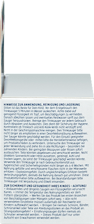 Trinksauger Weithals Silikon, Gr. M, anatomisch, Universalgröße, von Geburt an, 2 St babylove