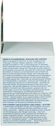 Trinksauger Weithals Silikon, Gr. S, anatomisch, Universalgröße, von Geburt an, 2 St babylove