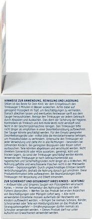 Trinksauger Weithals Silikon rund Universalgröße M, von Geburt an, 2 St babylove