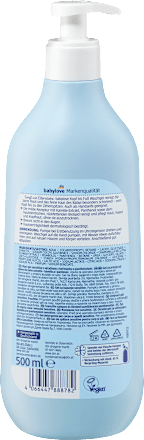 Waschgel Kopf bis Fuß sensitive, 500 ml