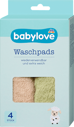 Waschpads bunt, 4 St