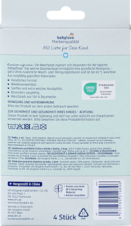 Waschpads bunt, 4 St