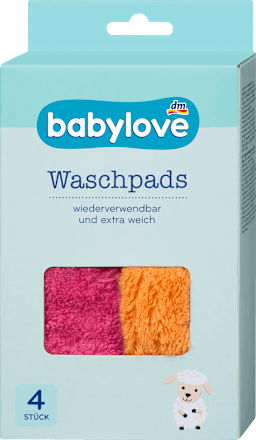 Waschpads bunt, 4 St