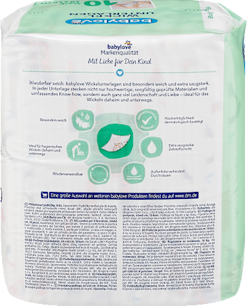 Verschoonmatjes, 10 stuks