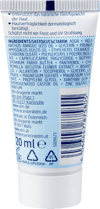 Wind & Wetter Creme sensitive, Reisegröße, 20 ml