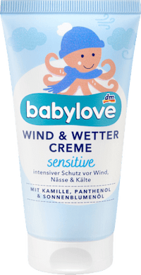 babylove Wind & Wetter Creme sensitive, 75 ml