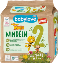 Windeln Biene Maja Gr. 2 mini (3-6 kg), 28 St