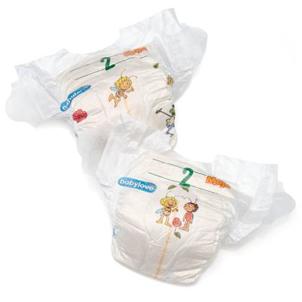 Windeln Biene Maja Gr. 2 mini (3-6 kg), 28 St