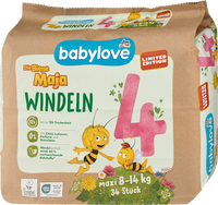 Windeln Biene Maja Gr. 4 maxi (8-14 kg), 34 St