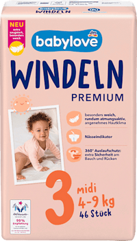 Windeln Gr. 3 midi (4-9 kg), 46 St
