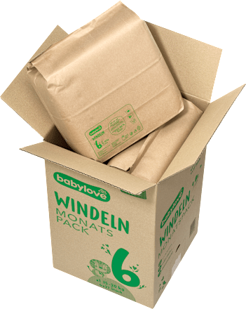 babylove Windeln Gr. 6 xl (15-20 kg) Monatspack, 108 St