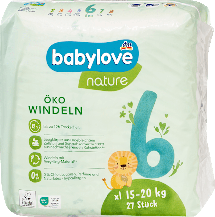 Windeln Gr. 6 XL (15-20 kg), 27 St