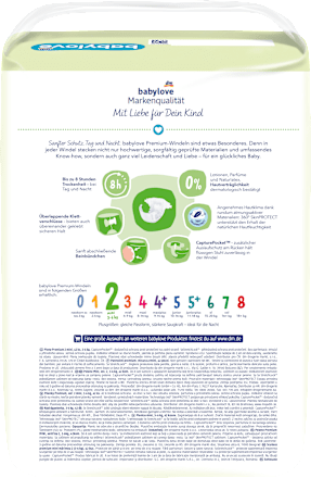 Premium luiers maat 2 mini (3-6 kg), jumbopak, 84 stuks