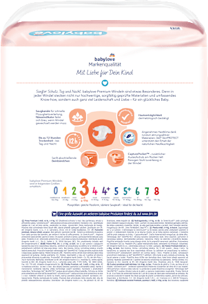 Premium luiers maat 3 Midi (4-9 kg), 46 stuks