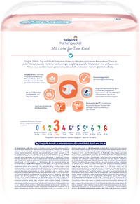 Premium luiers maat 3 Midi (4-9 kg), 46 stuks