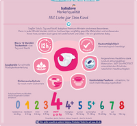 Premium luiers maat 4 Maxi (8-14 kg), Jumbo Pack, 84 stuks